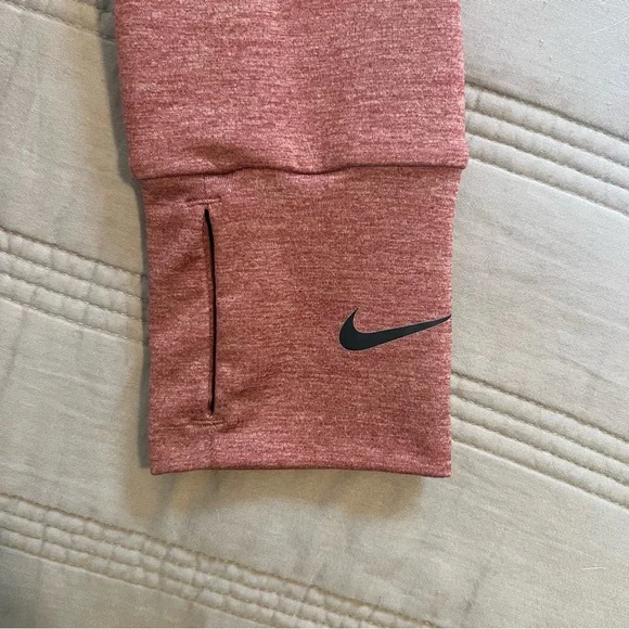 Nike Dri-FIT Heathered rust Orange and Purple  long sleeve - Picture 4 of 6